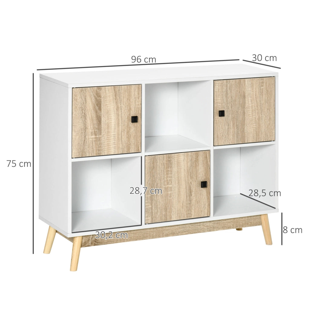 Buffet ¨C Minimal ¨C Bianco, Legno, 96x30x75