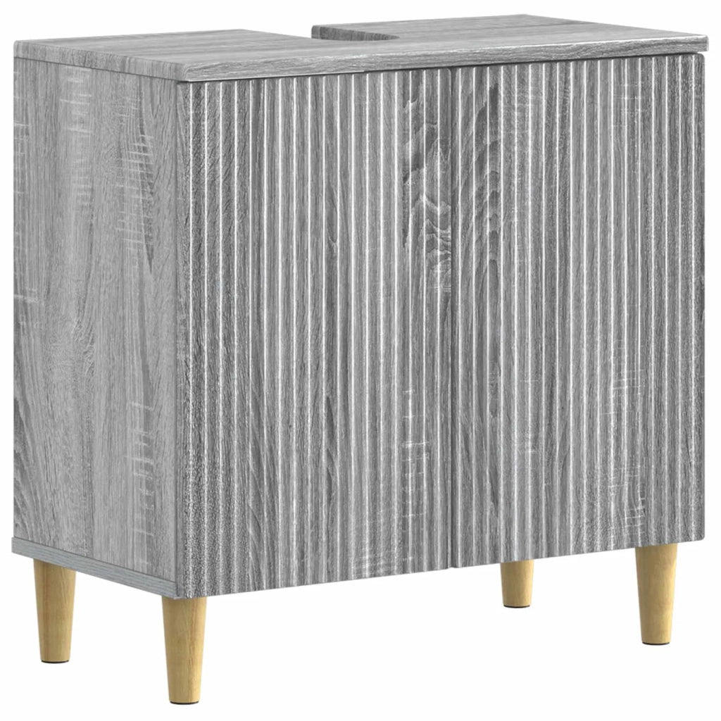 Set di Armadi da Bagno da 2 Pezzi ARNHEM Sonoma grigio 3417609