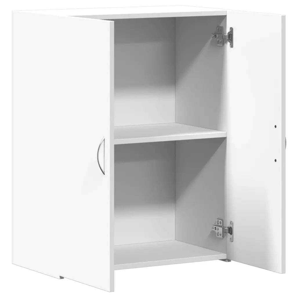 Schedario Bianco 60x32x77,5 cm in Legno Multistrato 840765