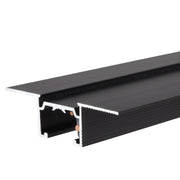 Binario MICRO11 incasso nero cartongesso 2 m Maxlight
