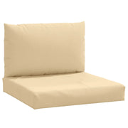 Cuscini per Pallet 2 pz | Cuscini per sedie Beige M¨¦lange in Tessuto