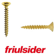 VITI PER TRUCIOLARE ZINCATA GIALLA 4,5x40 500 PEZZI