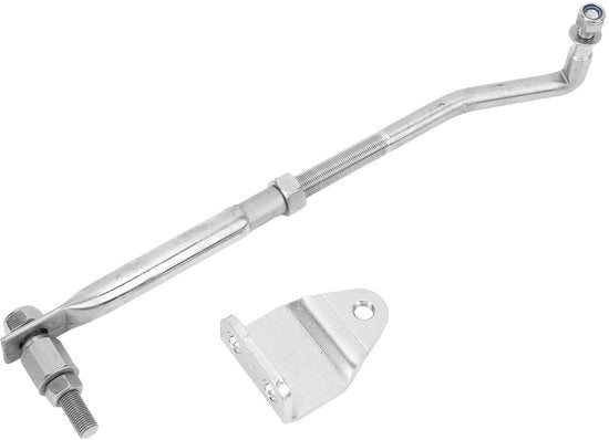 Stang di Sterzo Adattabile 265-315mm - Acciaio Inossidabile - Resistente ai Shock - Motore Esterno - Installazione Facile - Prestazioni Durature - Connesione di Sterzo