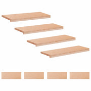 Tappeti per scale 8 pz 70 x 25 x 2 cm Naturale 3446256