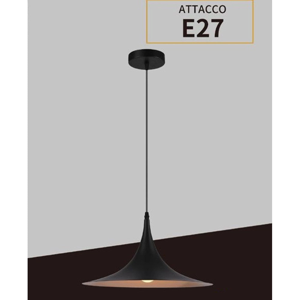 Trade Shop - Lampadario A Sospensione Soffitto Stile Contemporaneo Nordico Attacco E27 In Metallo B97 -