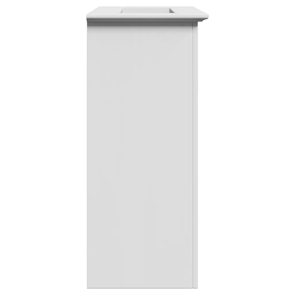 Mobile Lavabo da Bagno BODO Bianco 70x35x80 cm 4016863