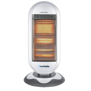 Stufa alogena infrarossi 1200w con oscillazione automatica 180 gradi