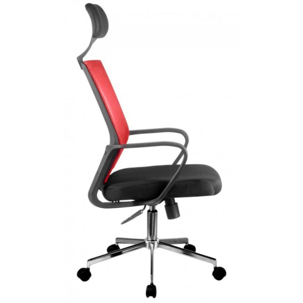 Sedia da ufficio OCF9 in rete Rosso