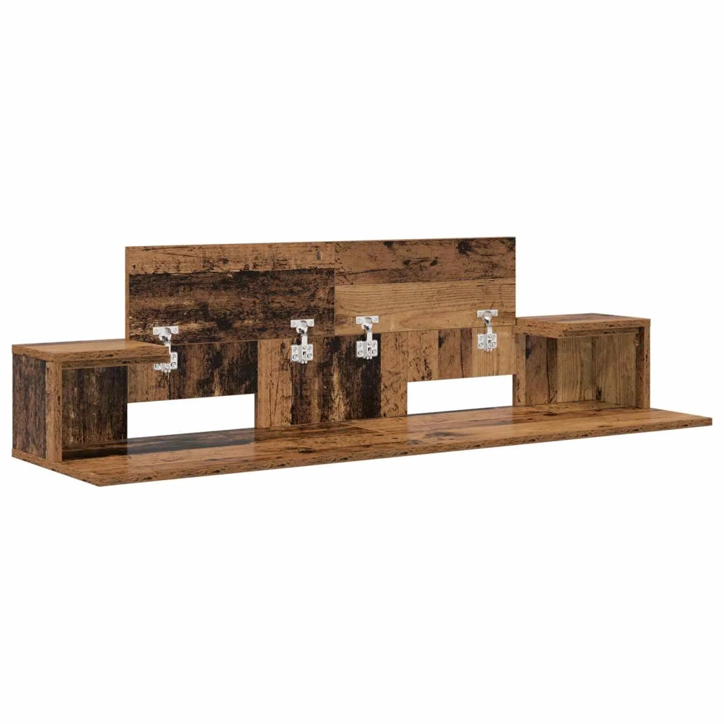 Scrivania studio Legno antico 130 x 36 x 19,5 cm 8006706