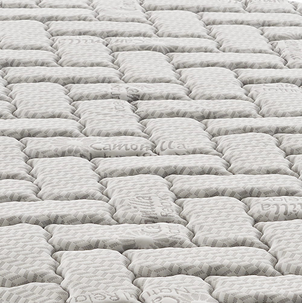 Topper Singolo 80x190 in memory foam 3 cm con rivestimento Trapuntato con Elastico