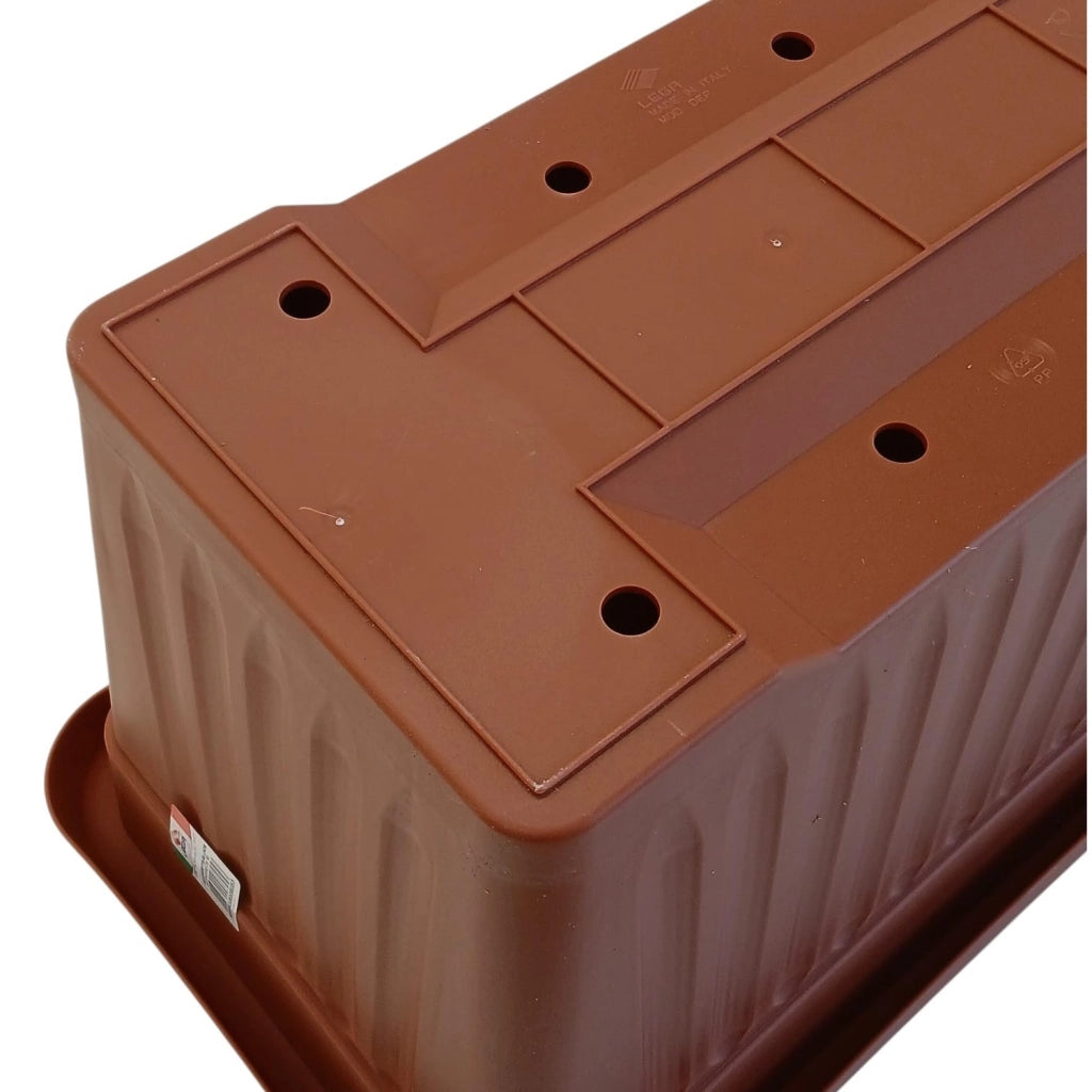 MAXICASSETTA ELLADE 83X37XH35CM COLOR TERRACOTTA