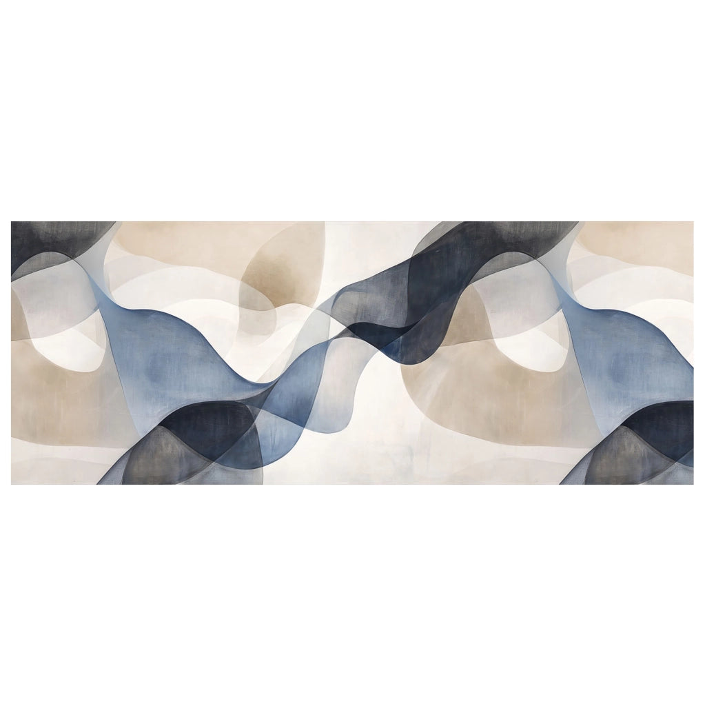 Tappeto da cucina antiscivolo, antimacchia passatoia multiuso 50x400 - Urban Blu