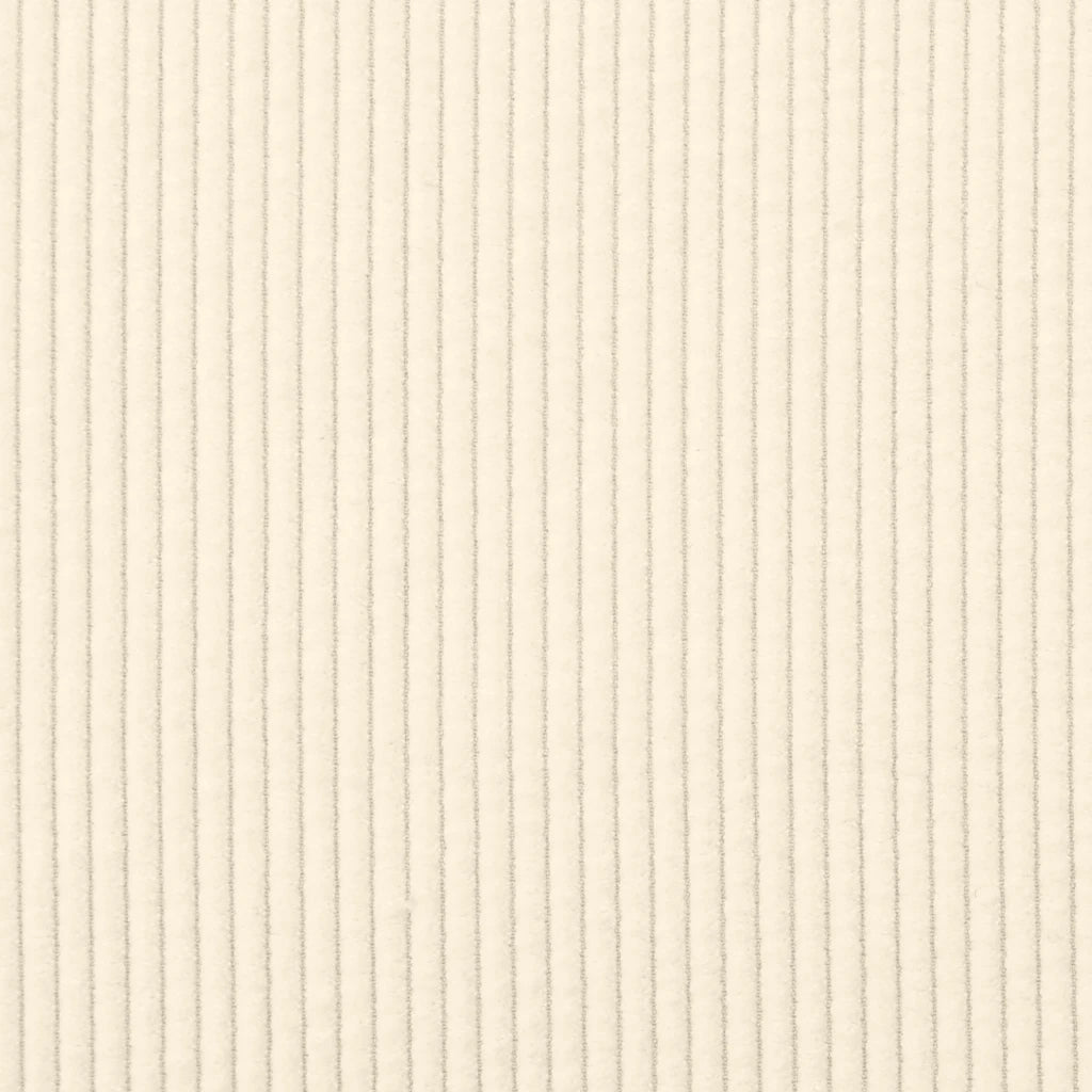 Divano Sedia-Poltrona-Sofa Relax Crema 60 cm Tessuto di Velluto a Coste
