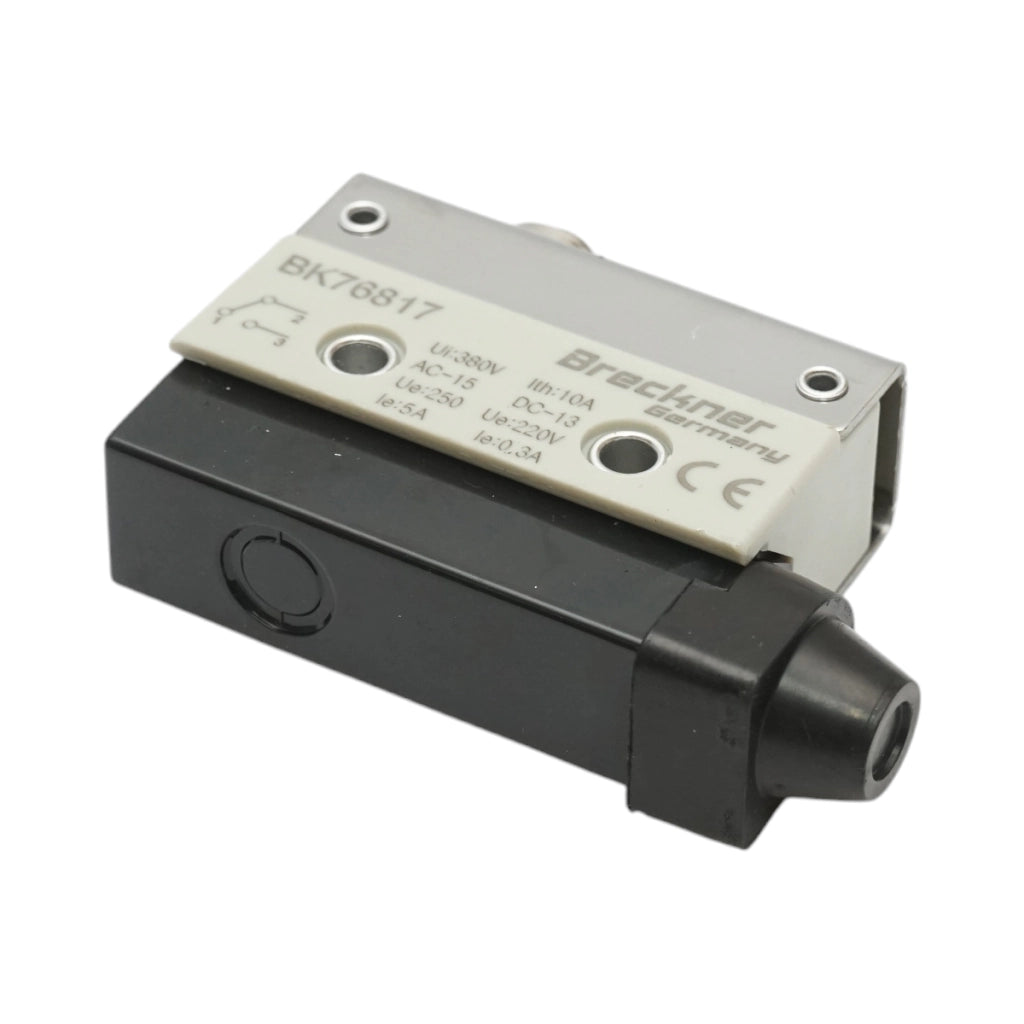 Finecorsa con pulsante a pressione breve 380V AC/250V DC Breckner Germany