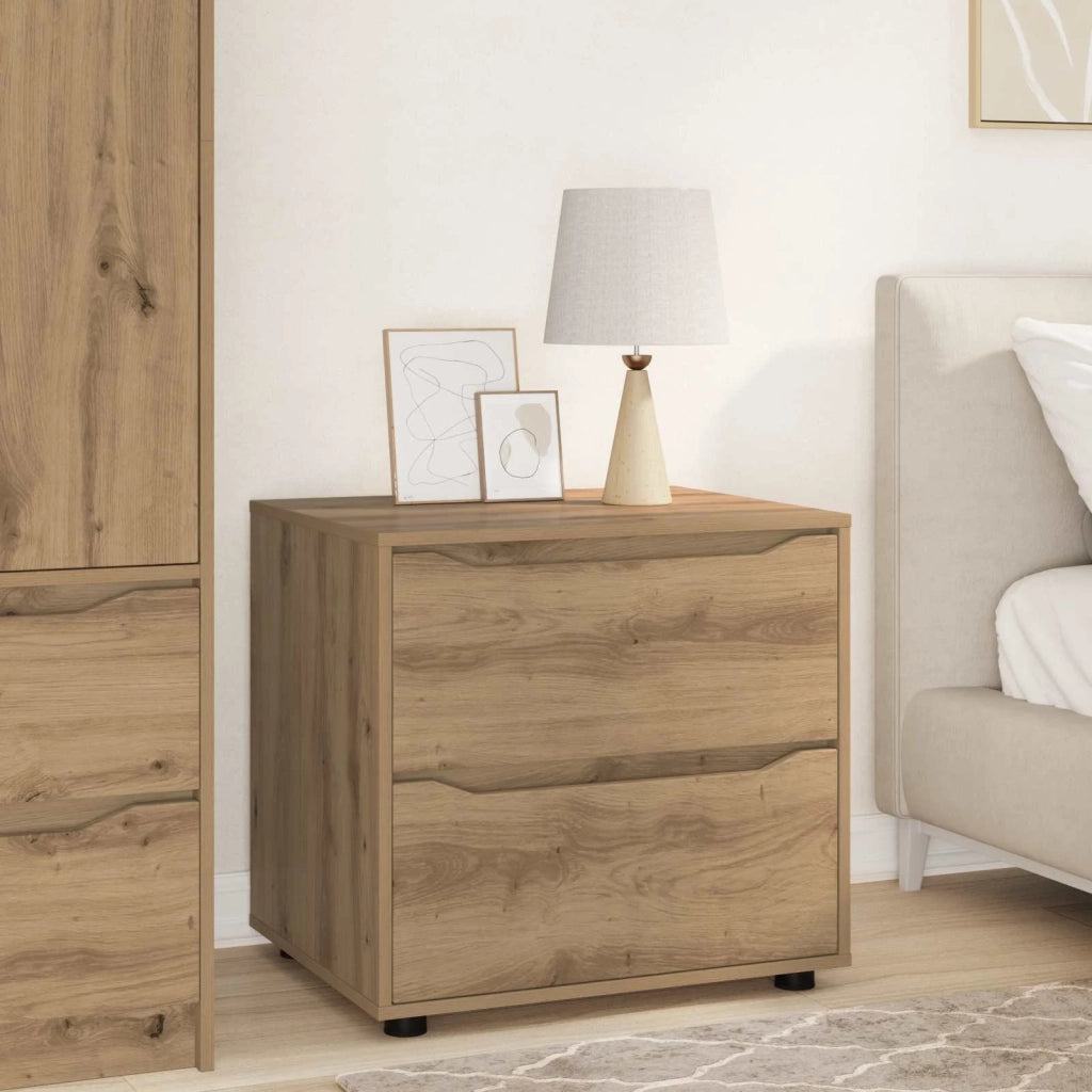 Armadio 60 x 48 x 57 cm Legno ingegnerizzato Rovere artigianale 888836
