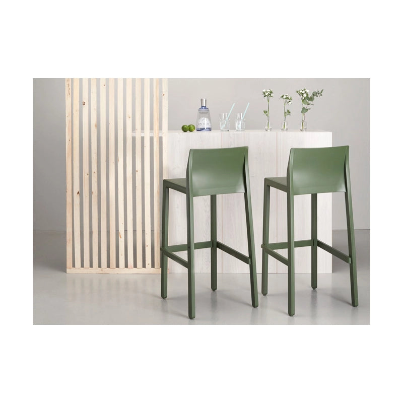 SET 4 SGABELLI KATE TECNOPOLIMERO HT 75CM MADE IN ITALY SCAB DESIGN - Lino 11