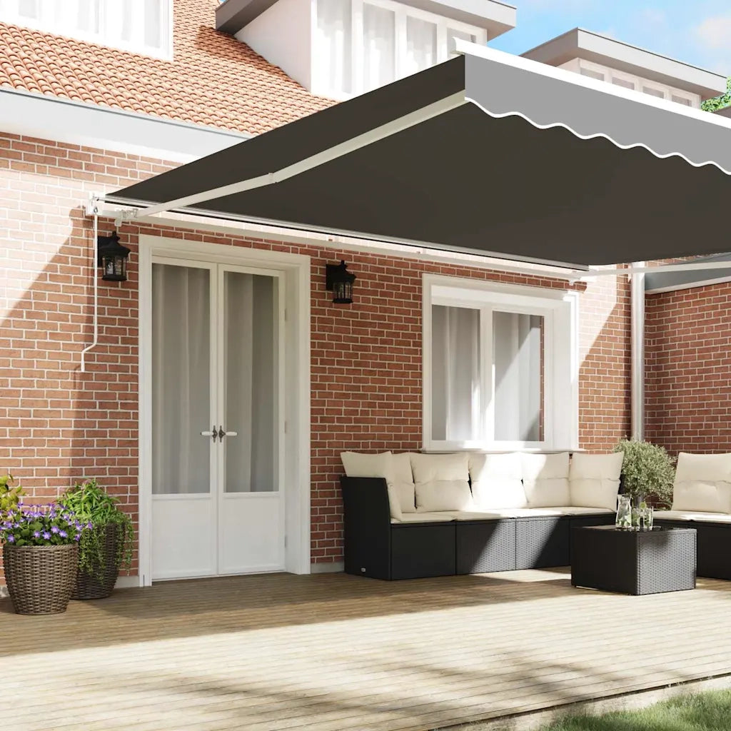 Struttura della tenda Bianco 450 × 350 cm Alluminio 313216
