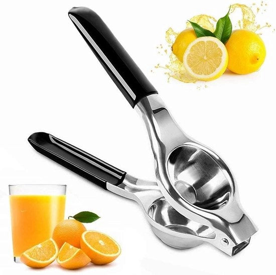 Spremifrutta per Limone con Maniglia in Gomma (Nero)