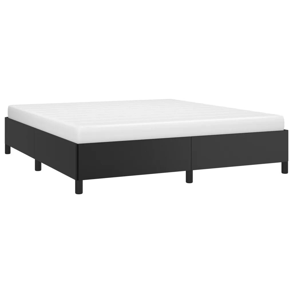 Giroletto Nero 160x200 cm in Similpelle 347257