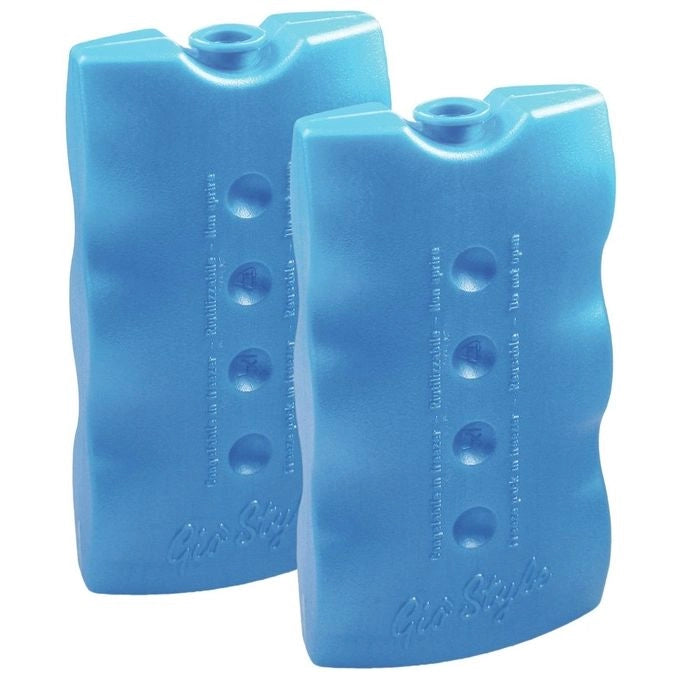 Gio'Style 1609007 Mattonelle Ghiaccio Sintetico 2 pezzi 400g per Borsa Termica colore Blu