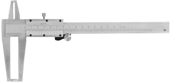 Misuratore di precisione con schiacciata a scorrimento 9-150 mm - Acciaio di carbonio - Precisone di misura 0,02 mm - Micrometro interno - Schiacciata a scorrimento per angoli - Applicazione industriale - Rilevatore di misura
