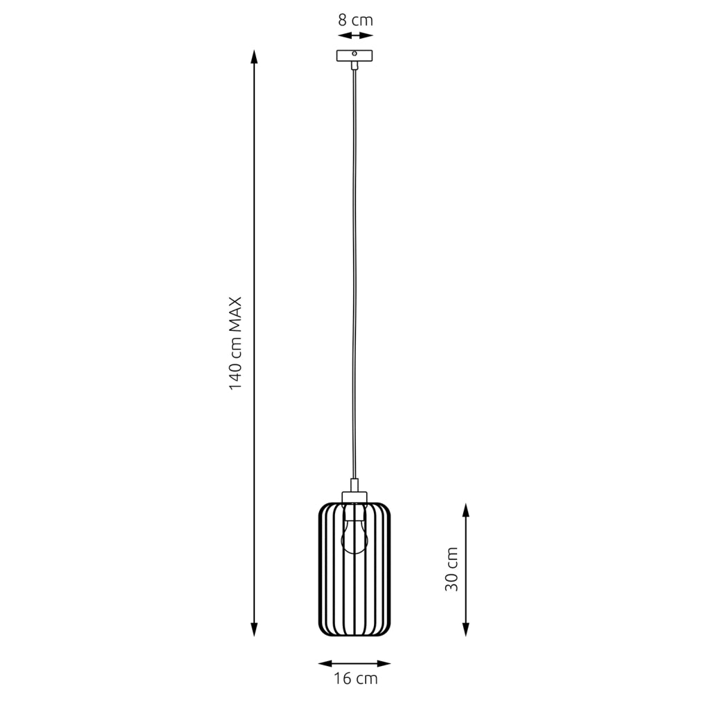 Sospensione Minimal Industrial Minerva 1 Luce Nera E Oro