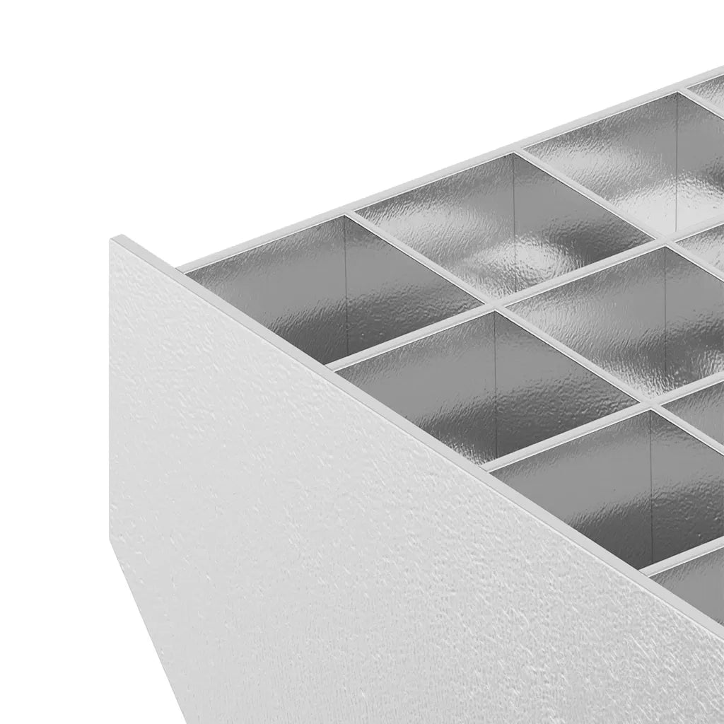 Gradino in Griglia 100x24x7 cm Acciaio Zincato 155686