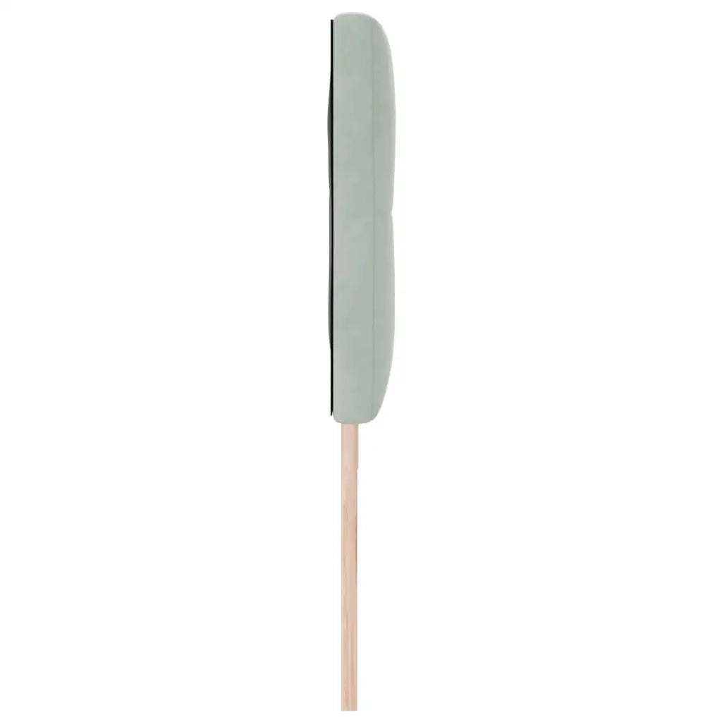 Testiera | Testata LED con strisce LED Grigio chiaro 180 cm Velluto