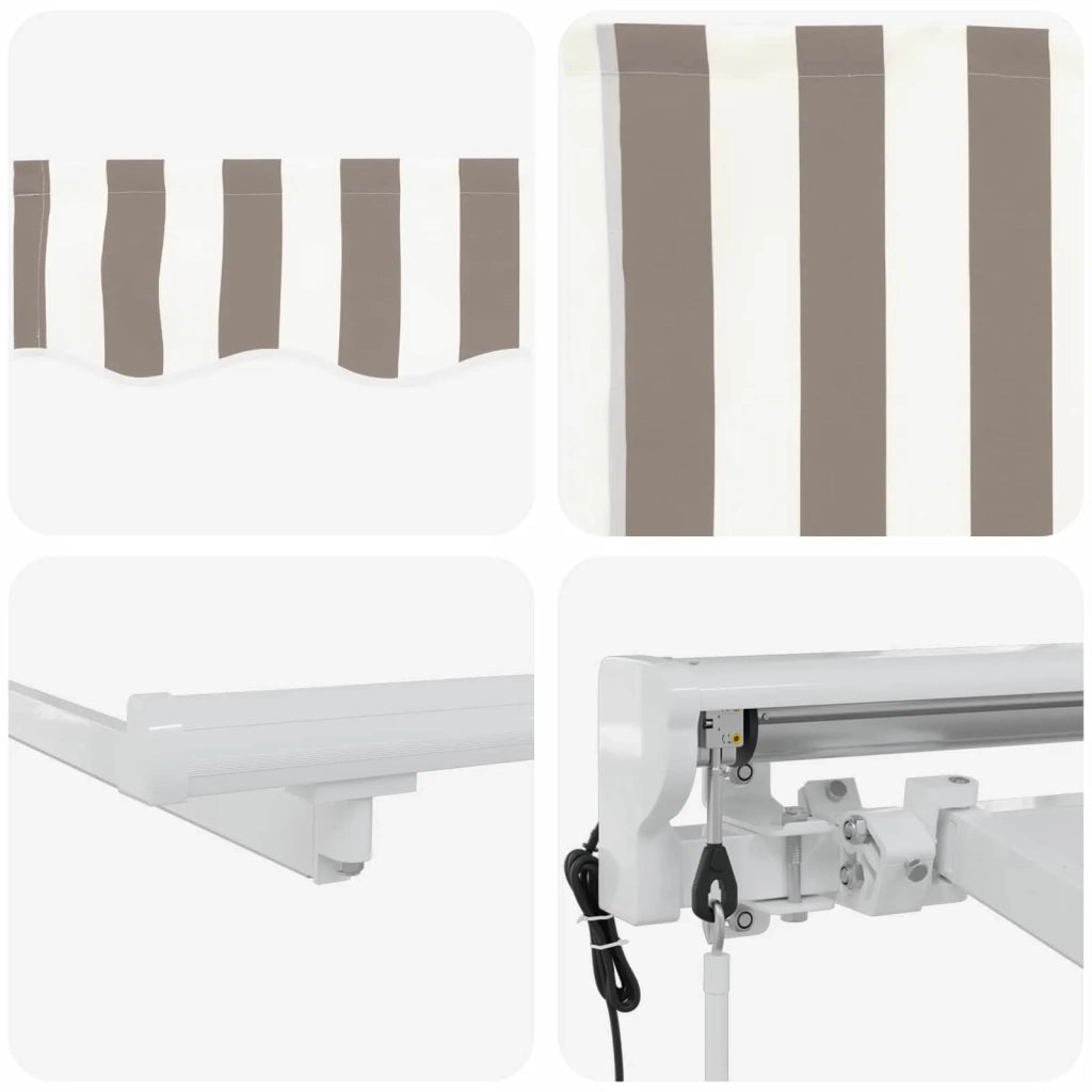 Tettuccio Elettrico Retrattile 4,5 × 3,5 m 3426309