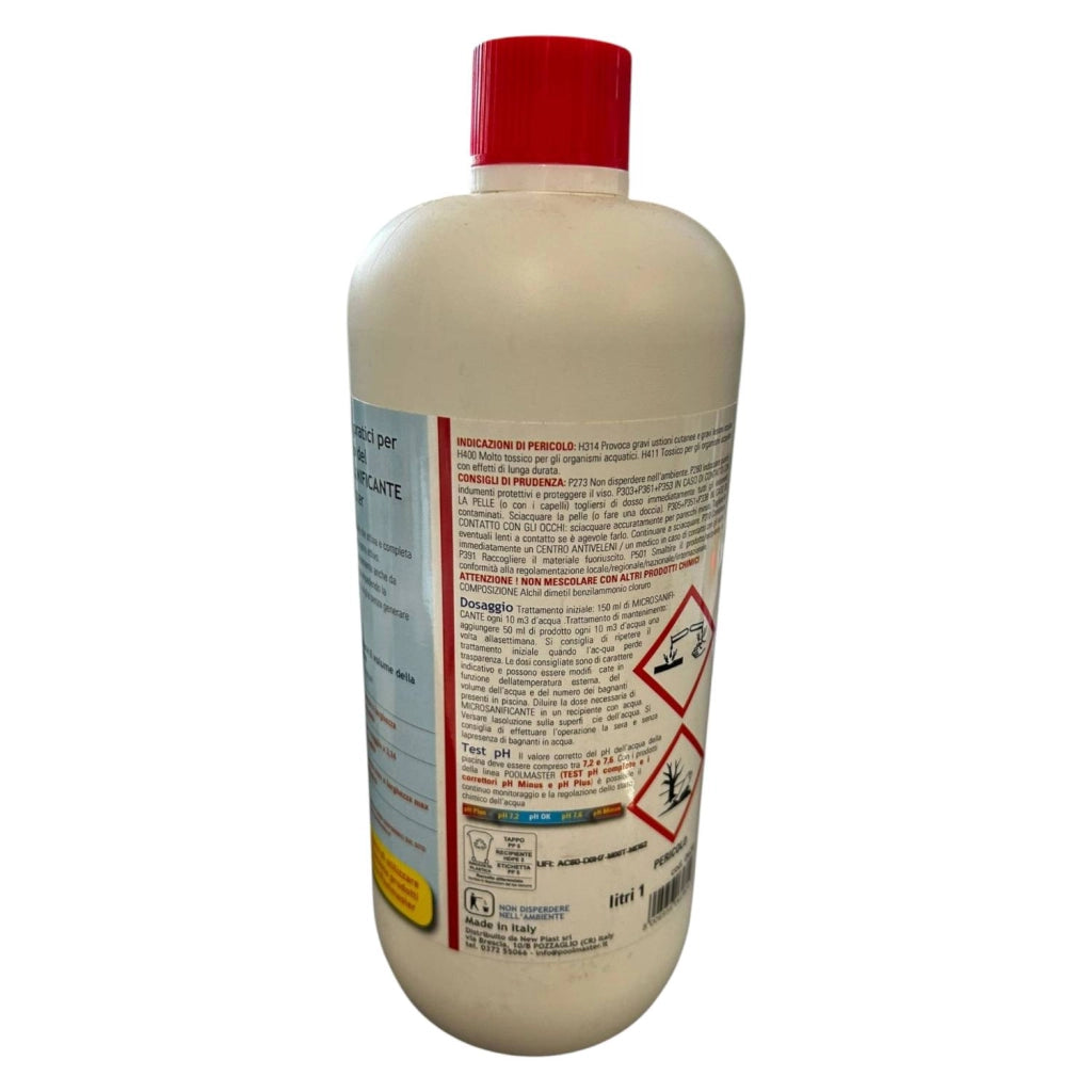 MICROSANIFICANTE PER PISCINE 1LITRO