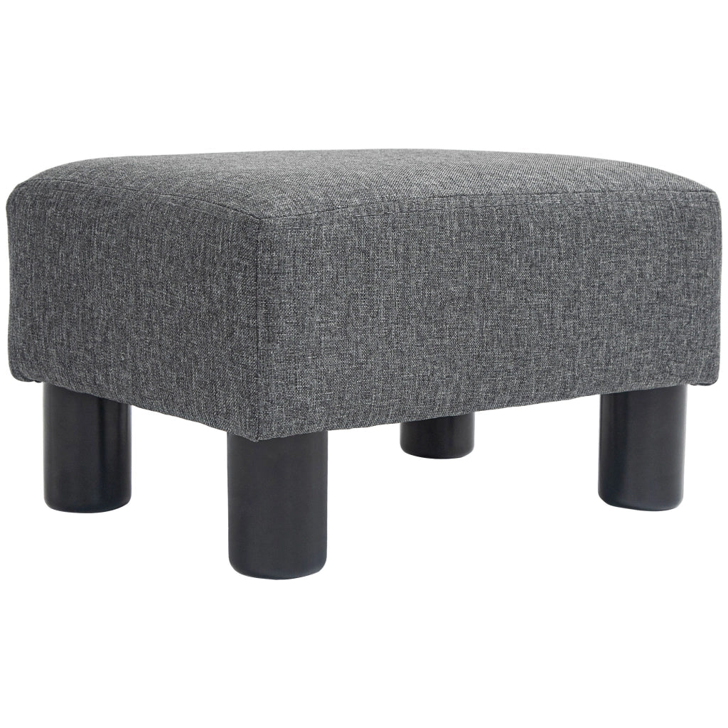 Pouf Grigio ¨C Minimal ¨C Stoffo Tessuto