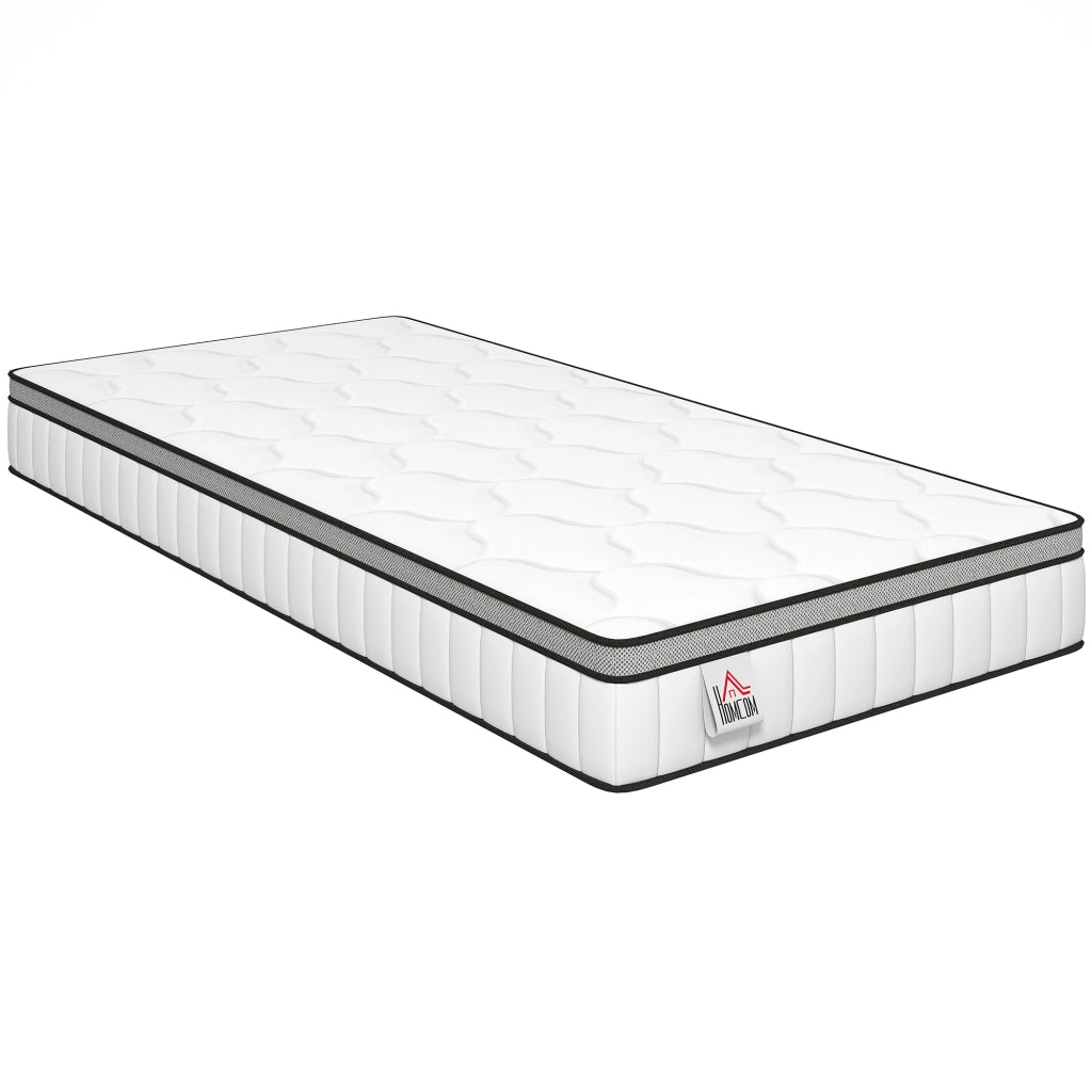 Materasso a Molle 7 Zone con Memory Foam ¨C Minimal ¨C 90x190x20 cm