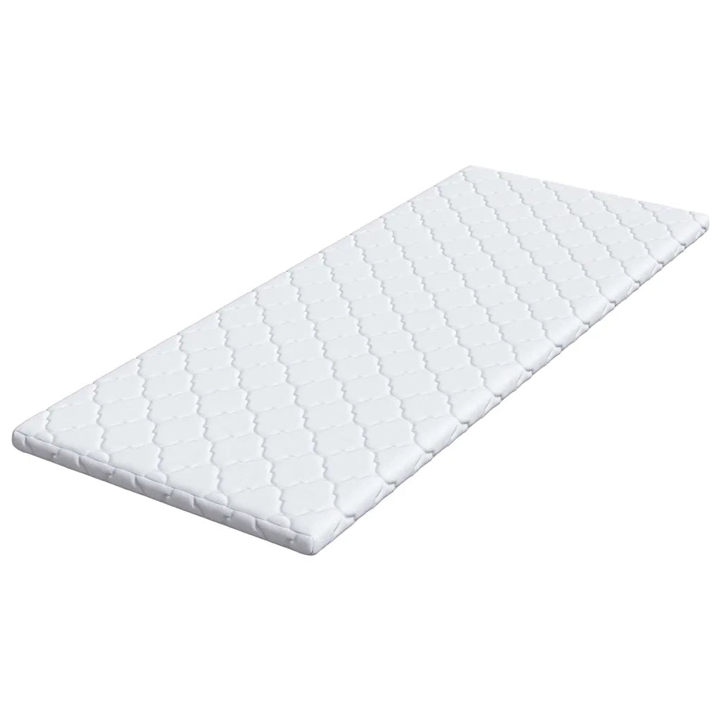Topper al cocco Bianco 70 x 200 cm Tessuto Jacquard 4106390