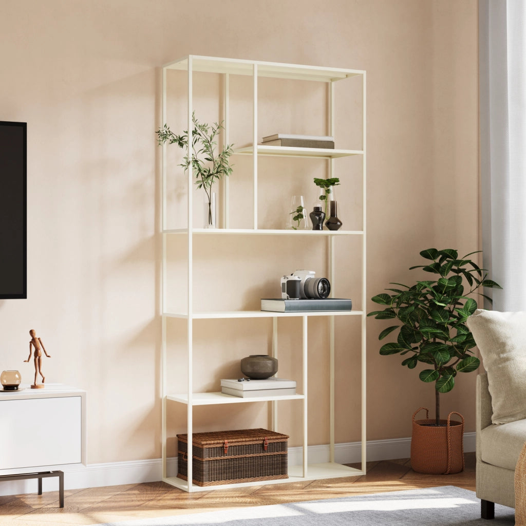 Libreria in metallo 189cm bianca LAUREEN