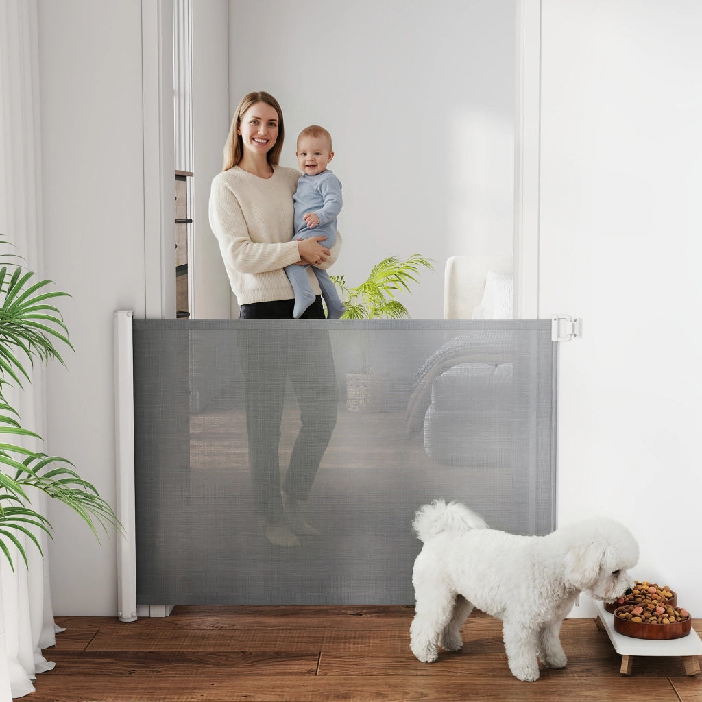 Cancelletto di Sicurezza per Scale ¨C Xylo ¨C Metallo e Plastica Grigio