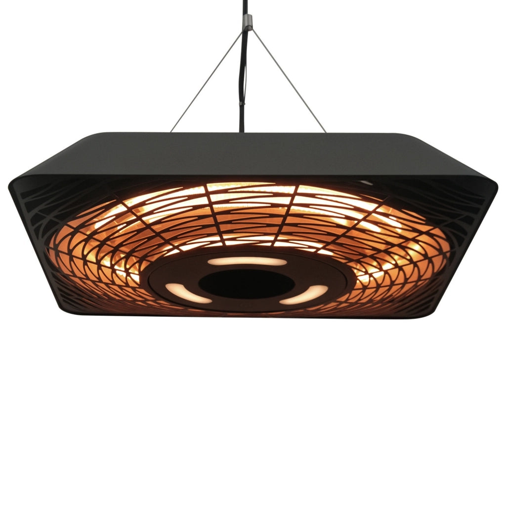 Riscaldatore a Infrarossi 2000W ¨C Minimal ¨C Nero