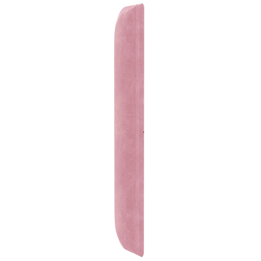 Orecchia della Testata Rosa 80 x 16 x 4 cm Velluto 346615