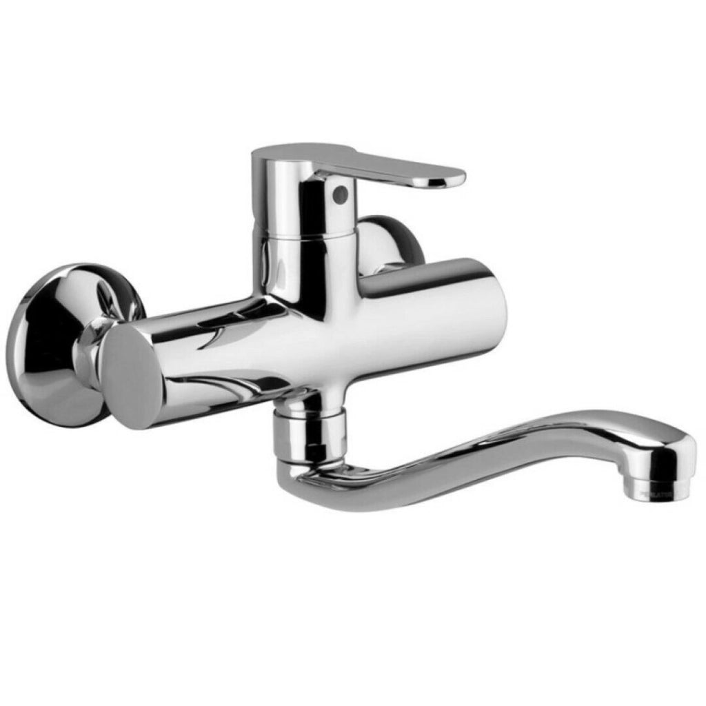 Miscelatore Rubinetto Lavello Muro Blu - Paffoni Rubinetterie