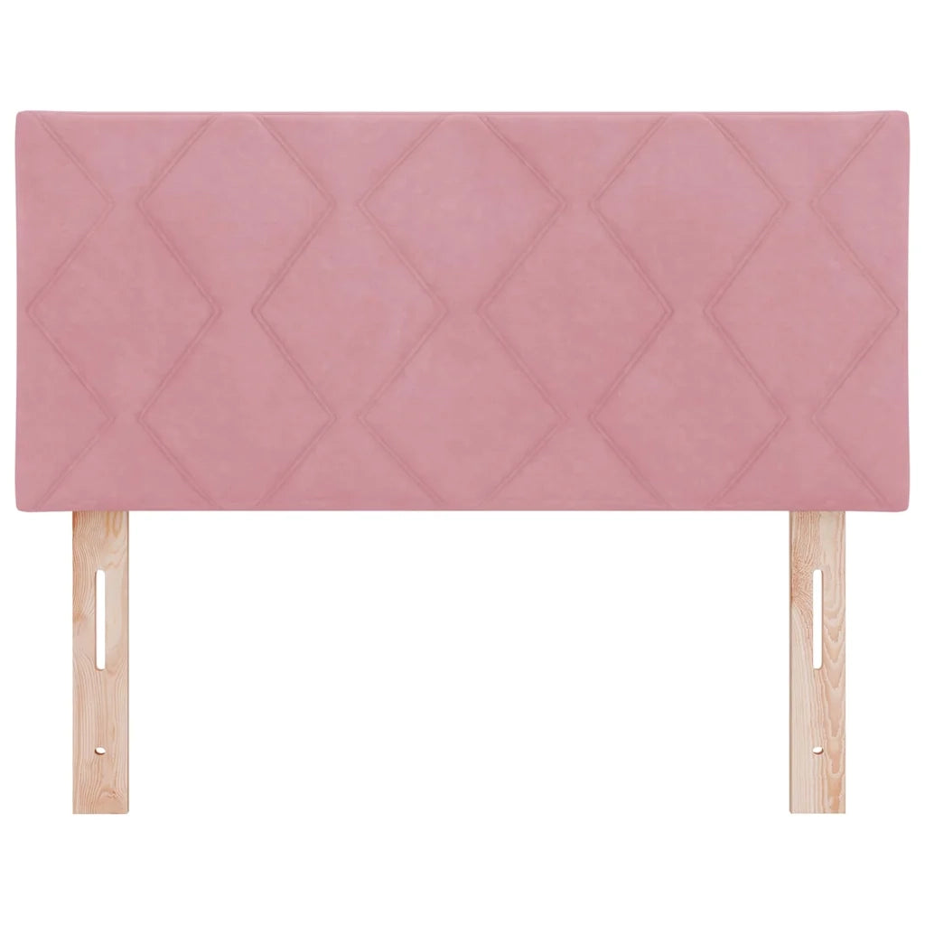 Testiera Rosa 100 cm Velluto 42007240