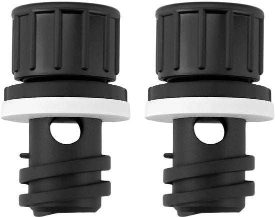 Sostituzione Placca di Scarico - 2 Pezzi - Diametro 33 mm - Lunghezza 60,5 mm - Materiale Sostituzione ABS+Silicone - Incluso Gommino di Protezione