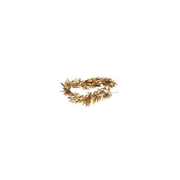 Festone plastica eucalipto oro cm180x20h5
