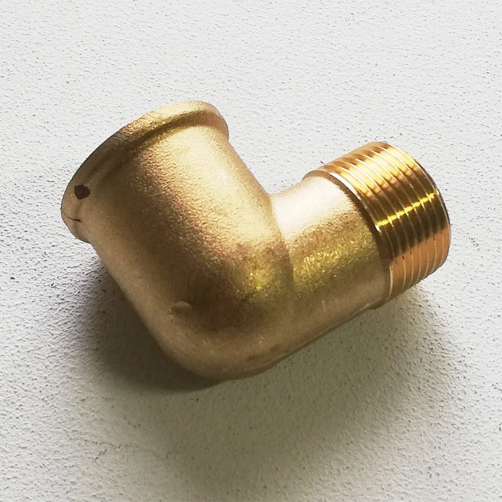 Gomito curva da 3/4 mf in ottone