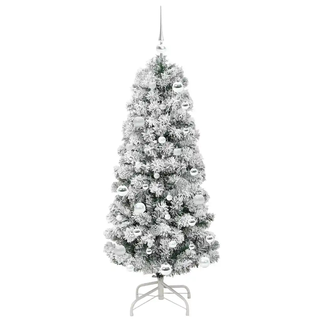 Albero di Natale Artificiale con Rami Pieghevoli 150 cm 3395591