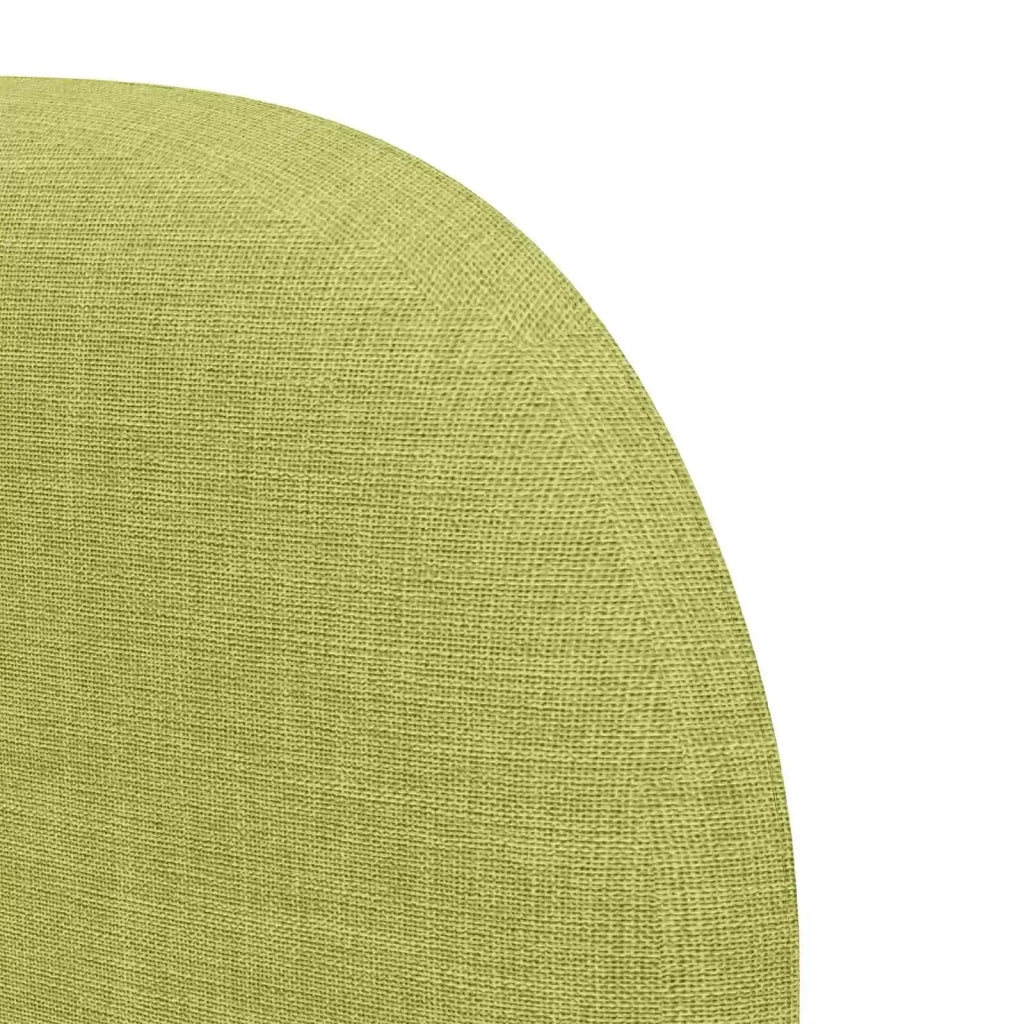 Orecchia della Testata Verde 80 x 23 x 6 cm Tessuto 346563
