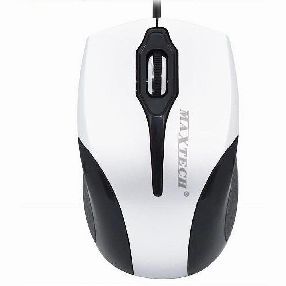Trade Shop - Mouse Con Cavo Usb Ottico Mini Con Filo Per Computer Pc Portatile Notebook Maxtech M-z008 -