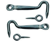 GANCI PIATTI CON OCCHIOLINI- - mm.50 DX 2 - 100 pezzi PUCCIONI