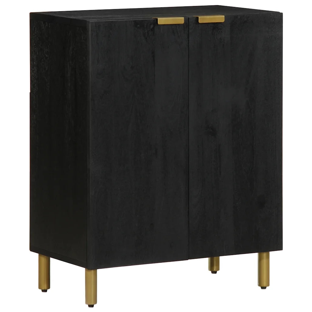 Credenze 3 pz Nere in Legno Multistrato 3309993