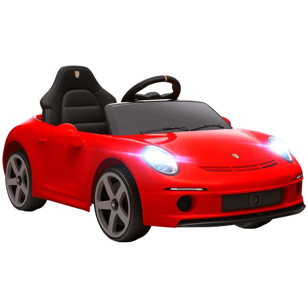 Casetta Auto Bambini 3-5 Anni ¨C zephmum ¨C Rosso, Telecomando, Sicurezza, Musica