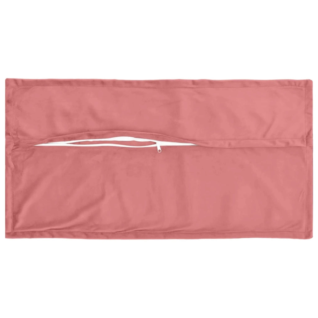 Cuscino con cuscino HOUTEN 6 pz Rosa Velluto 933863