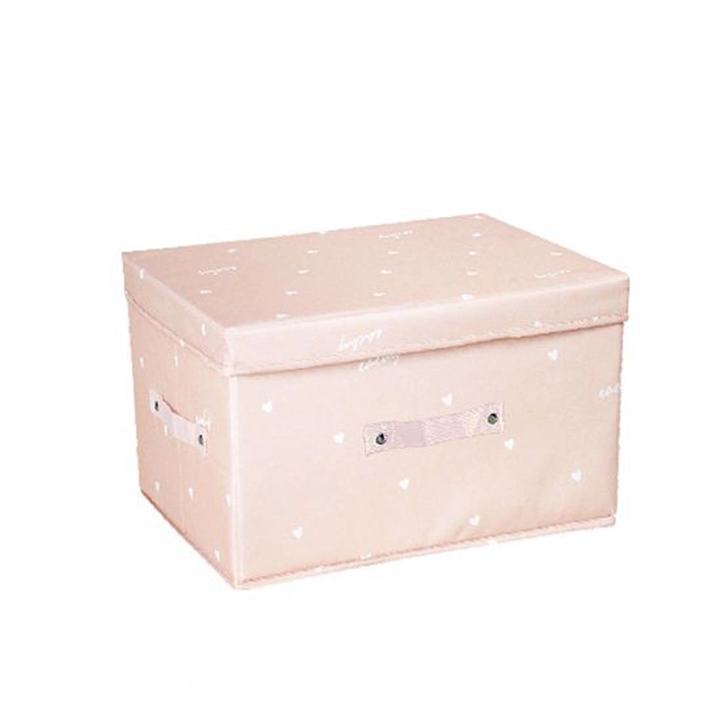 Trade Shop - Box Scatola Salvaspazio Armadio Contenitore Porta Oggetti Organizer 40x30x25 Cm -